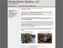 Tablet Screenshot of masterworksstudios.com